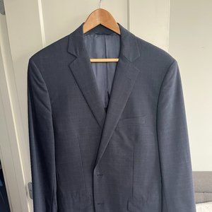 Brooks Brothers Blue Plaid Suit 44L